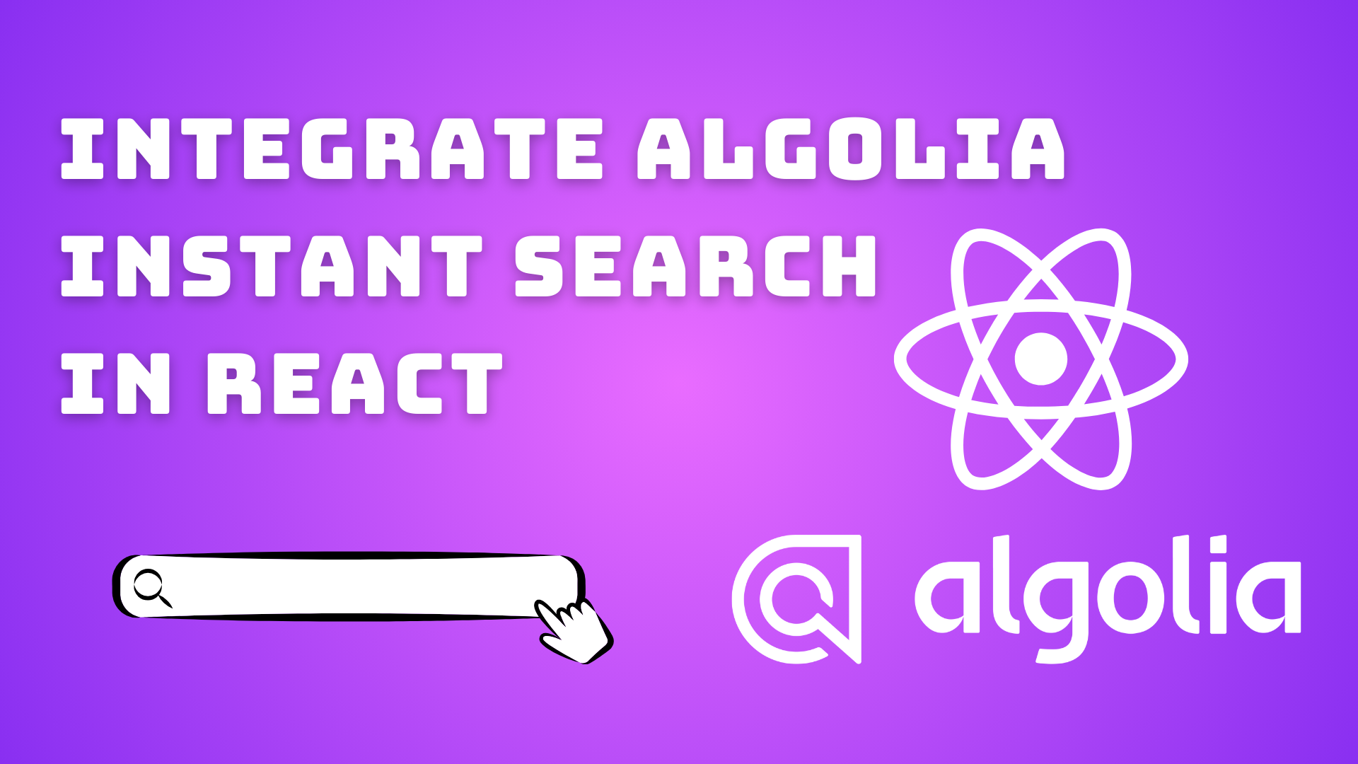 How to integrate Search API in react?