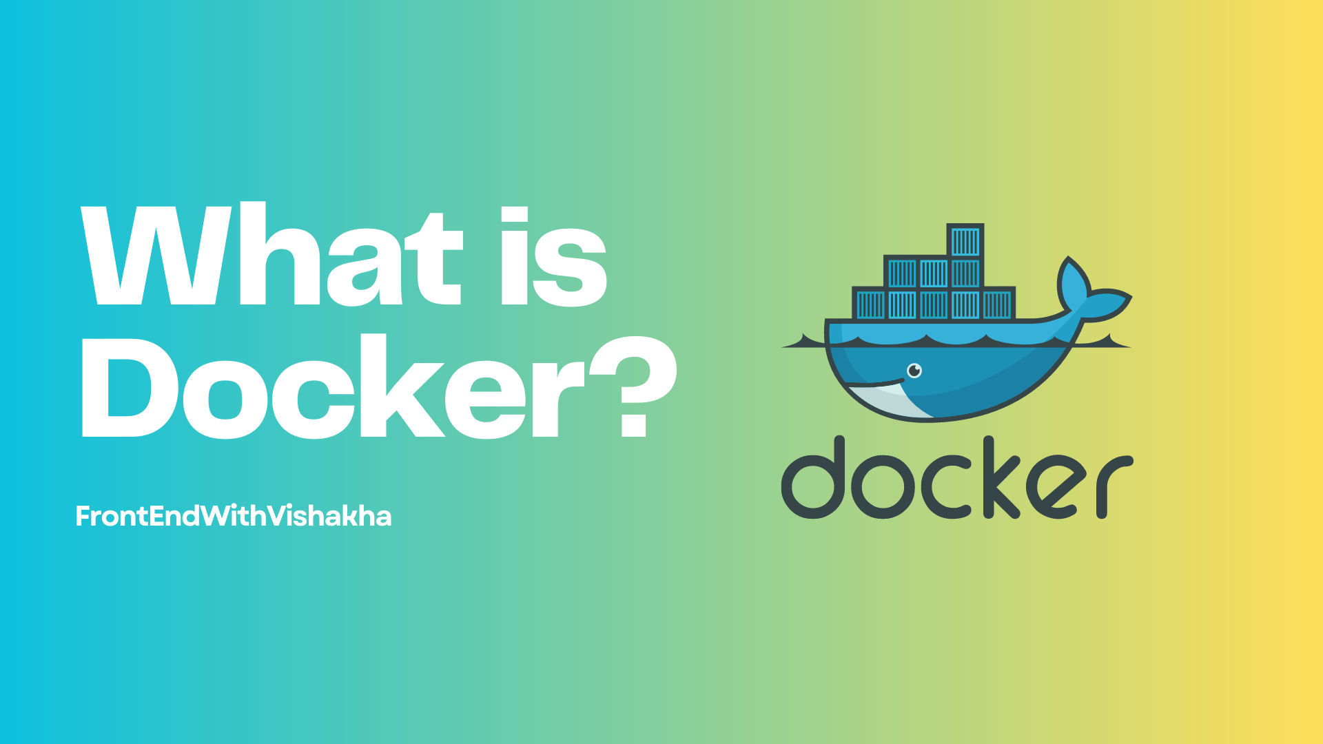 FewV minutes of What is docker